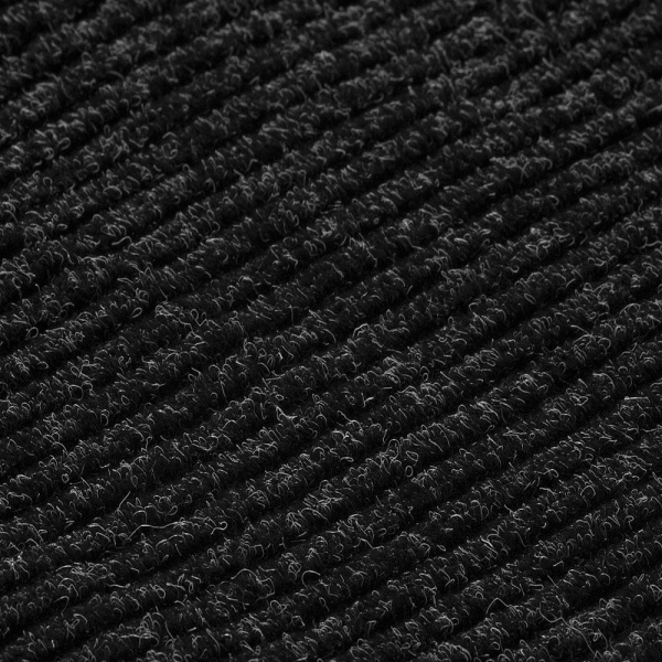 Коврик влаговпитывающий, ребристый 60*90см, чёрный