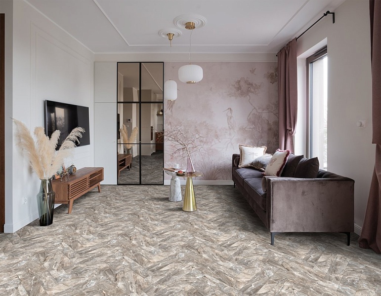 Линолеум Ideal Portman KERAMA 3