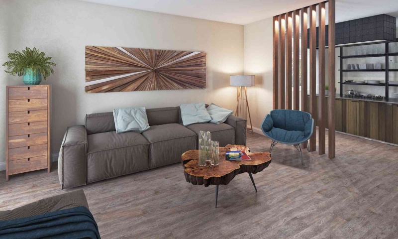 ПВХ плитка Wonderful Natural Relief Палисандр 4372